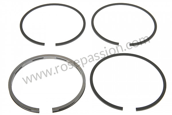 P571981 - SEGMENTO 356A+B 1600 2/2/2/5 per Porsche 356a • 1957 • 1600 (616 / 1 t2) • Cabrio a t2 • Cambio manuale 4 marce