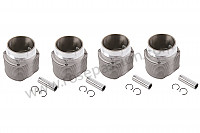 P191520 - Cylinder with pistons for Porsche 356B T6 • 1962 • 1600 super 90 (616 / 7 t6) • Roadster b t6 • Manual gearbox, 4 speed