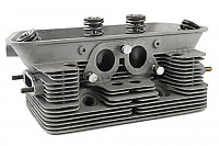 P182351 - Cylinder head for Porsche 356B T6 • 1961 • 1600 s (616 / 12 t6) • Karmann hardtop coupe b t6 • Manual gearbox, 4 speed