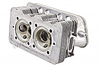 P87747 - Cylinder head for Porsche 356C • 1965 • 1600 sc (616 / 16) • Coupe reutter c • Manual gearbox, 4 speed