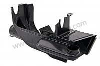P111939 - Air duct for Porsche 356B T5 • 1960 • 1600 (616 / 1 t5) • Karmann hardtop coupe b t5 • Manual gearbox, 4 speed