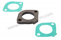 P9554 - Flange for Porsche 356B T6 • 1962 • 1600 (616 / 1 t6) • Roadster b t6 • Manual gearbox, 4 speed