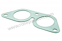 P9579 - Gasket for Porsche 356a • 1956 • 1600 s (616 / 2) • Coupe a t1 • Manual gearbox, 4 speed