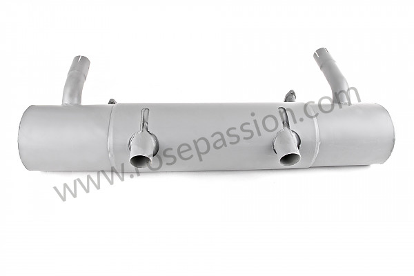 P106674 - Silencer 356a double tail pipe for Porsche 356a • 1956 • 1300 s (589 / 2) • Cabrio a t1 • Manual gearbox, 4 speed