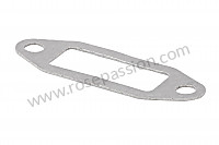 P9608 - Gasket for Porsche 356C • 1965 • 1600 c (616 / 15) • Coupe karmann c • Manual gearbox, 4 speed