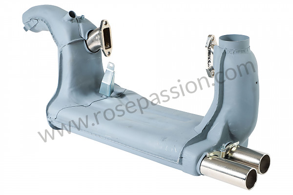 P9629 - Intercambiador de calor para Porsche 356B T6 • 1962 • 1600 s (616 / 12 t6) • Roadster b t6 • Caja manual de 4 velocidades