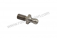 P9736 - Ball pin for Porsche 356a • 1958 • 1600 (616 / 1 t2) • Cabrio a t2 • Manual gearbox, 4 speed