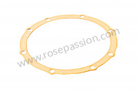 P9675 - Gasket for Porsche 356a • 1956 • 1500 carrera gt (547 / 1) • Coupe a t1 • Manual gearbox, 4 speed