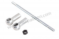 P9688 - Push rod for Porsche 356B T5 • 1961 • 1600 carrera gt (692 / 3a t5) • Coupe b t5 • Manual gearbox, 4 speed