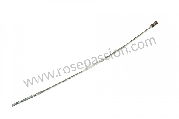 P9698 - Cable del freno de mano para Porsche 356a • 1957 • 1300 (506 / 2) • Coupe a t1 • Caja manual de 4 velocidades