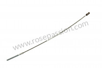 P9698 - Parking-brake cable for Porsche 356B T6 • 1963 • 1600 super 90 (616 / 7 t6) • Cabrio b t6 • Manual gearbox, 4 speed