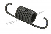 P9704 - Tension spring for Porsche 356a • 1957 • 1500 carrera gs (547 / 1) • Coupe a t2 • Manual gearbox, 4 speed