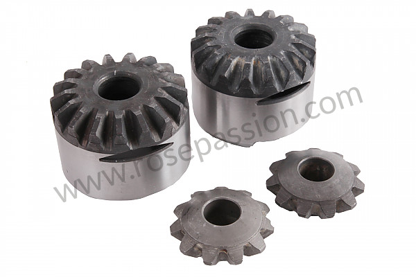 P9779 - Differential pinions for Porsche 356B T6 • 1963 • 1600 (616 / 1 t6) • Cabrio b t6 • Manual gearbox, 4 speed