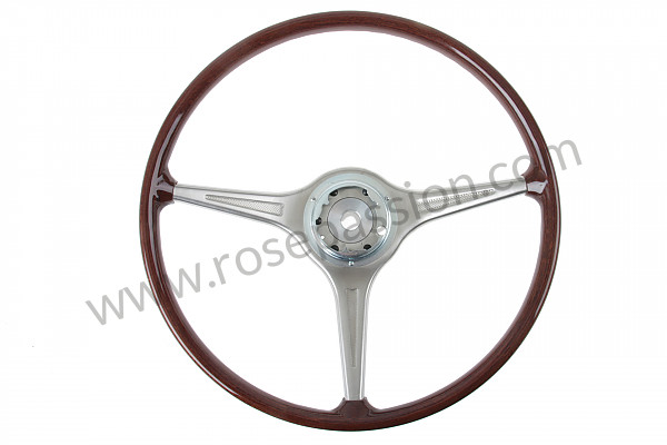 P400231 - STEERING WHEEL WITH WOOD CROWN 356 BC for Porsche 356B T6 • 1962 • 1600 s (616 / 12 t6) • Cabrio b t6 • Manual gearbox, 4 speed