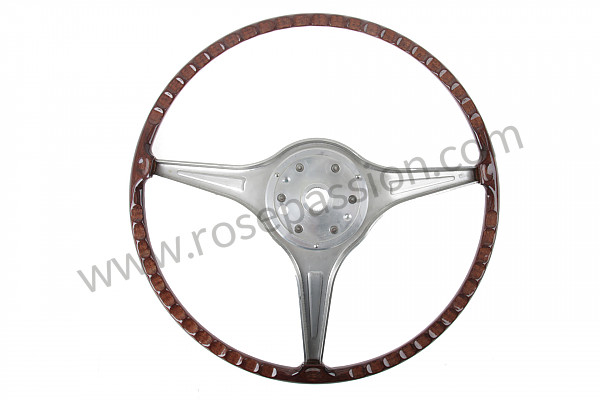 P400231 - STEERING WHEEL WITH WOOD CROWN 356 BC for Porsche 356C • 1964 • 1600 c (616 / 15) • Coupe reutter c • Manual gearbox, 4 speed