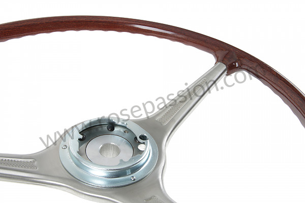 P400231 - STEERING WHEEL WITH WOOD CROWN 356 BC for Porsche 356B T6 • 1961 • 1600 s (616 / 12 t6) • Coupe reutter b t6 • Manual gearbox, 4 speed