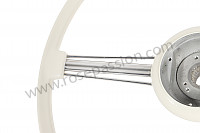 P274129 - Steering wheel for Porsche 356a • 1959 • 1600 carrera gs (692 / 2) • Coupe a t2 • Manual gearbox, 4 speed