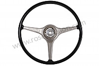P400233 - STEERING WHEEL CONCOURS QUALITY for Porsche 356C • 1965 • 1600 sc (616 / 16) • Cabrio c • Manual gearbox, 4 speed