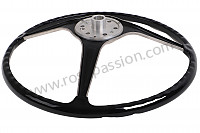 P400233 - STEERING WHEEL CONCOURS QUALITY for Porsche 356B T6 • 1962 • 1600 super 90 (616 / 7 t6) • Coupe reutter b t6 • Manual gearbox, 4 speed