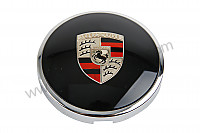 P274176 - Horn button for Porsche 356a • 1957 • 1500 carrera gs (547 / 1) • Coupe a t1 • Manual gearbox, 4 speed