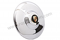 P615095 - HUB CAP for Porsche 356a • 1956 • 1500 carrera gt (547 / 1) • Coupe a t1 • Manual gearbox, 4 speed