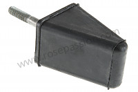 P554530 - RUBBER STOP 356A for Porsche 356a • 1955 • 1300 s (589 / 2) • Coupe a t1 • Manual gearbox, 4 speed