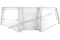 Paroi de compartiement batterie arri&egrave;re  Arri&egrave;re (P111724) pour Porsche 356A &bull; 1959 &bull; 1600 S (616 / 2 T2) &bull; Convertible D'a T2 &bull; Boite Manuelle 4 Vitesses