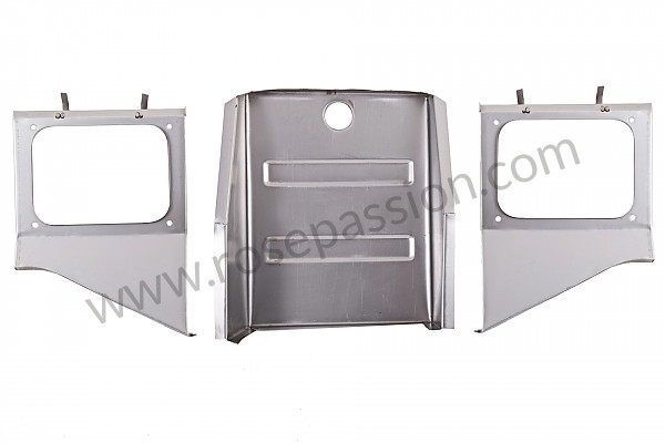 P111724 - Rear battery compartment wall  for Porsche 356B T5 • 1960 • 1600 (616 / 1 t5) • Cabrio b t5 • Manual gearbox, 4 speed