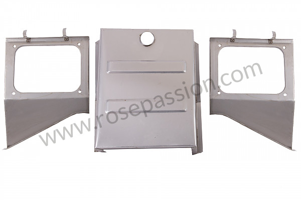 P111724 - Rear battery compartment wall  for Porsche 356B T5 • 1959 • 1600 (616 / 1 t5) • Cabrio b t5 • Manual gearbox, 4 speed
