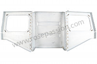 P111724 - Rear battery compartment wall  for Porsche 356a • 1958 • 1600 (616 / 1 t2) • Coupe a t2 • Manual gearbox, 4 speed