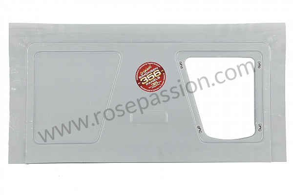 P274289 - Front boot plate with chassis number plate 356 at1-5-speed box for 6-figure chassis number for Porsche 356a • 1959 • 1600 s (616 / 2 t2) • Speedster a t2 • Manual gearbox, 4 speed