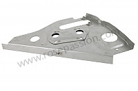 P111758 - Pedal floor board base for Porsche 356B T5 • 1961 • 1600 s (616 / 2 t5) • Cabrio b t5 • Manual gearbox, 4 speed