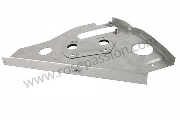P111758 - Pedal floor board base for Porsche 356B T6 • 1963 • 1600 super 90 (616 / 7 t6) • Cabrio b t6 • Manual gearbox, 4 speed