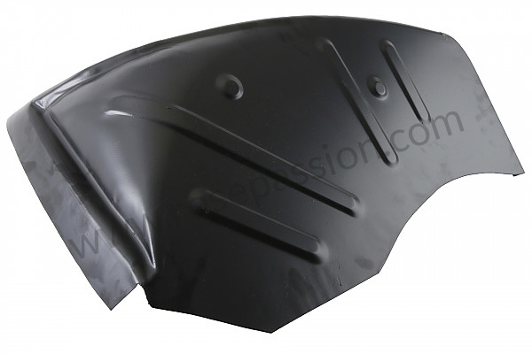 P9829 - End plate for Porsche 356B T6 • 1962 • 1600 super 90 (616 / 7 t6) • Cabrio b t6 • Manual gearbox, 4 speed