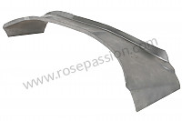 P9833 - Inner panel for Porsche 356a • 1955 • 1300 s (589 / 2) • Cabrio a t1 • Manual gearbox, 4 speed