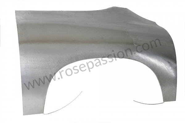 P412498 - WING REAR WITHOUT DOOR UPPER PANEL for Porsche 356B T6 • 1961 • 1600 (616 / 1 t6) • Cabrio b t6 • Manual gearbox, 4 speed