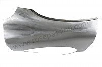 P412499 - GUARDA-LAMAS ATRAS SEM PAINEL SUPERIOR PORTA para Porsche 356B T6 • 1962 • 1600 (616 / 1 t6) • Cabrio b t6 • Caixa manual 4 velocidades
