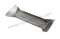 P111712 - Support panel rear end centre part for Porsche 356C • 1964 • 1600 c (616 / 15) • Cabrio c • Manual gearbox, 4 speed