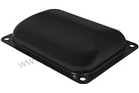 Couvercle du panneau d'acc&egrave;s de la paroi arri&egrave;re de la batterie (P274661) pour Porsche 356A &bull; 1959 &bull; 1600 S (616 / 2 T2) &bull; Convertible D'a T2 &bull; Boite Manuelle 4 Vitesses