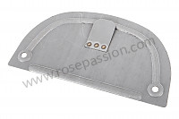 P274665 - Lid for tunnel without cover for Porsche 356C • 1965 • 1600 c (616 / 15) • Coupe karmann c • Manual gearbox, 4 speed