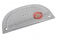 P274665 - Lid for tunnel without cover for Porsche 356C • 1965 • 1600 sc (616 / 16) • Coupe reutter c • Manual gearbox, 4 speed