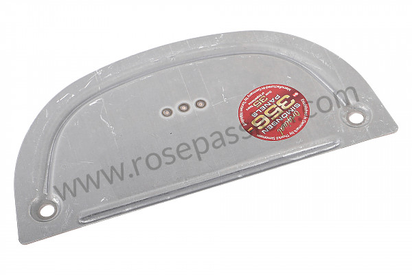 P274665 - Tapa para tunel sin revestimiento para Porsche 356C • 1963 • 1600 sc (616 / 16) • Cabrio c • Caja manual de 4 velocidades