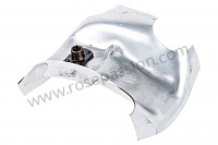 P254020 - Retaining bracket for Porsche 356a • 1955 • 1500 carrera gs (547 / 1) • Coupe a t1 • Manual gearbox, 4 speed