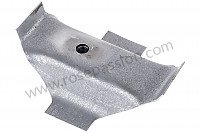 P254024 - Retaining bracket with speed nut for Porsche 356a • 1955 • 1300 (506 / 2) • Cabrio a t1 • Manual gearbox, 4 speed