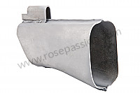 P9859 - Bumper horn tailpipe for Porsche 356B T6 • 1961 • 1600 s (616 / 12 t6) • Karmann hardtop coupe b t6 • Manual gearbox, 4 speed