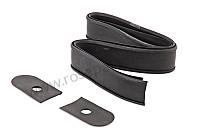 Joint embase de moulure pare choc avant / arri&egrave;re Adaptable / adaptable (P9862) pour Porsche 356A &bull; 1959 &bull; 1600 S (616 / 2 T2) &bull; Convertible D'a T2 &bull; Boite Manuelle 4 Vitesses