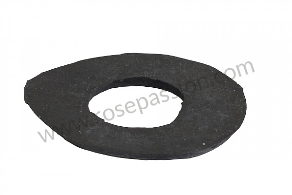 P554590 - OVAL RUBBER ELEMENT ON REAR BUMPER PROTECTION TUBE 356 PRE-A + A for Porsche 356a • 1955 • 1500 carrera gt (547 / 1) • Speedster a t1 • Manual gearbox, 4 speed