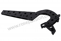 P9886 - Hinge for Porsche 356a • 1957 • 1500 carrera gs (547 / 1) • Cabrio a t1 • Manual gearbox, 4 speed