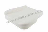 P557378 - FOAM SEAT BASE,  for Porsche 356a • 1958 • 1600 carrera gs (692 / 2) • Coupe a t2 • Manual gearbox, 4 speed