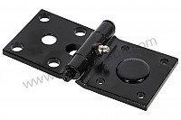 P9908 - Hinge for Porsche 356B T6 • 1961 • 1600 (616 / 1 t6) • Cabrio b t6 • Manual gearbox, 4 speed